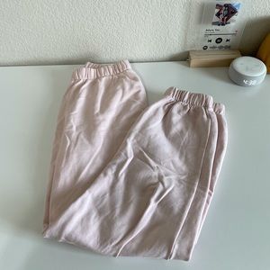 Brandy Melville Pink Rosa Sweatpants